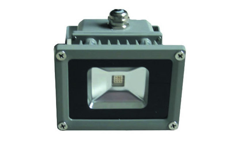 10W 770lm IP65  Waterproof LED Flood Light With Silver / Black / White housing Color