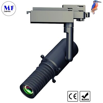 工場価格 37W 調整可能なライトスポット形 2700K-6000K LED 形状可能なコンタートラックライト アートギャラリーと博物館