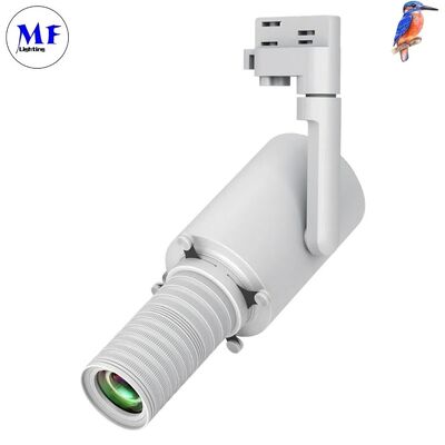 工場出荷時の価格 10 ワット 1-10 V 調光整形可能 360 度回転高輝度 2700K-6000K アートギャラリー用 LED スポットトラックライト