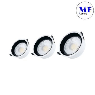 スマートCCTパワーディミング 調節可能な高アルミリックスダウンライト 7W/10W/12W/15W/18W/20W/25W/30W/35W/40W/45W/50W/60W/70W/80W/100W LEDダウンライト