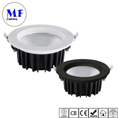 50W 高出力COB LED ダウンライト埋め込み型 100LM/W 調光可能 IP40 屋内 CCT調整可能 アンチグレア天井ダウンライト 業務用照明用