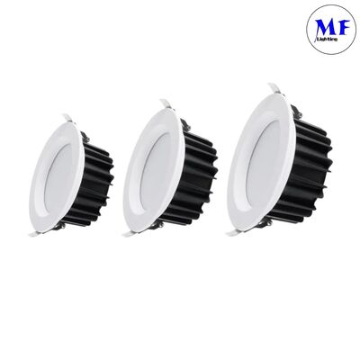 IP40 SMDダウンライト 5W/7W/10W/12W/15W/20W/25W/30W/35W/40W/45W/50W スマートCCTパワー調光調整可能 スマートトライアック Dali 0-10V埋め込み型アルミニウムLEDダウンライト