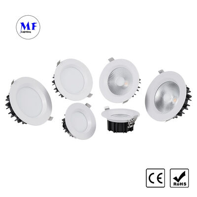 工場価格 IP40 SMD LED 収納天井ダウンライト トライアック 0-10V ダリ ダリ-2 Dt6 Dt8 調節可能 スマート ジグビー トゥイア WiFi コントロール オフィス用 インダースダウンライト